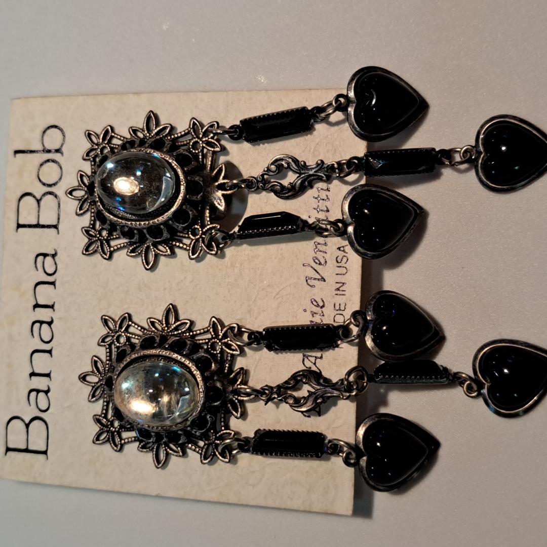 Vintage Banana Bob Earrings
